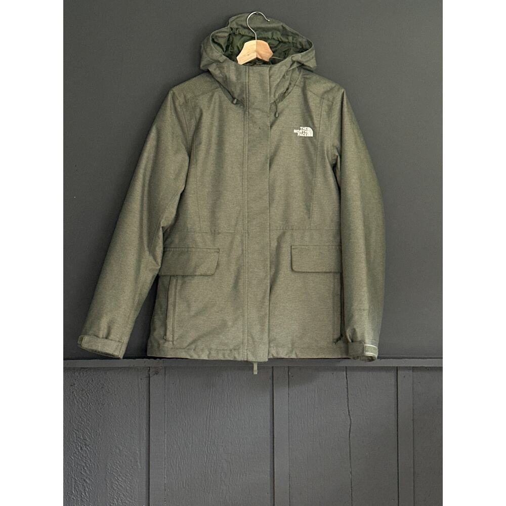 The North Face Monarch Triclimate 3 in 1 Hooded Jacket Thyme Heather Size Medium